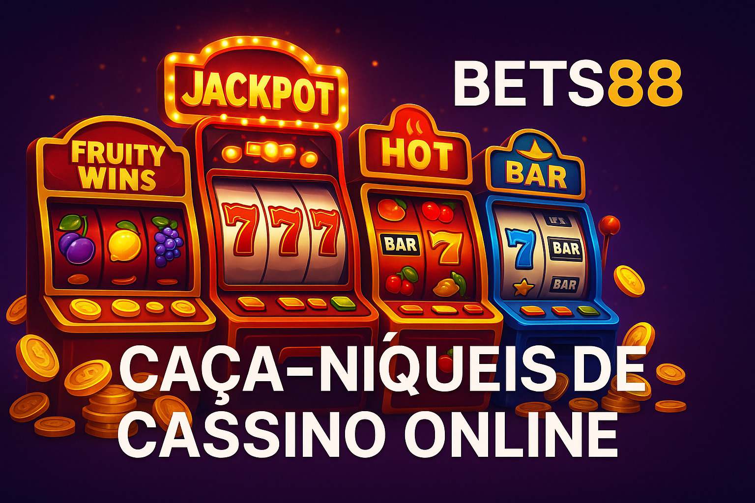 Jogos de Slot no Casino Online BETS88