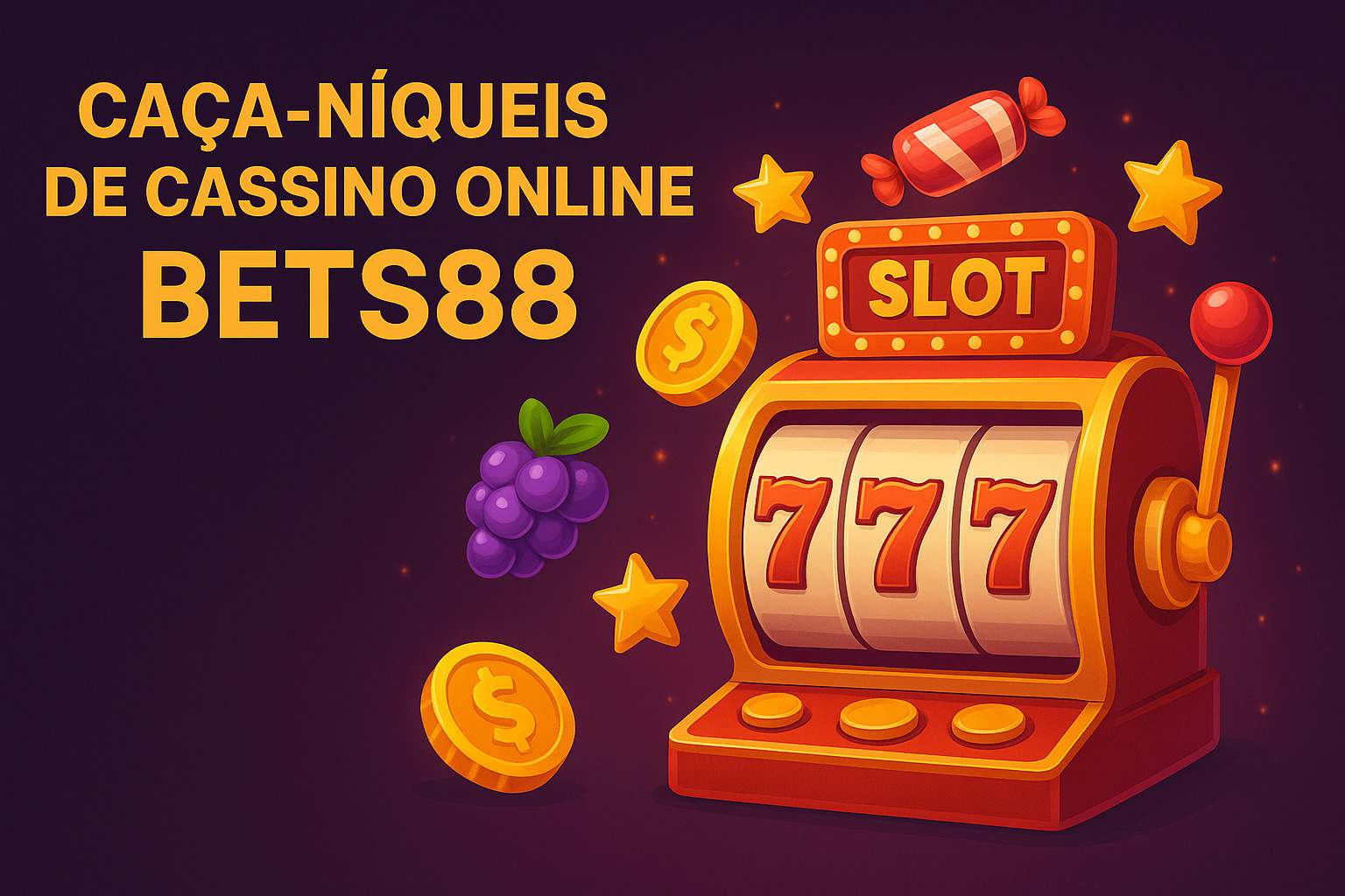 Explore o mundo das slot machines no BETS88 Casino